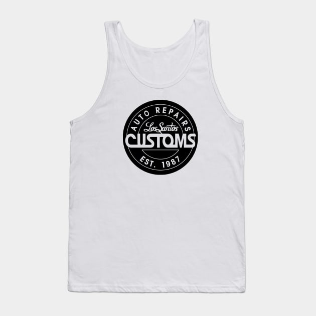 Los Santos Customs Tank Top by fandemonium